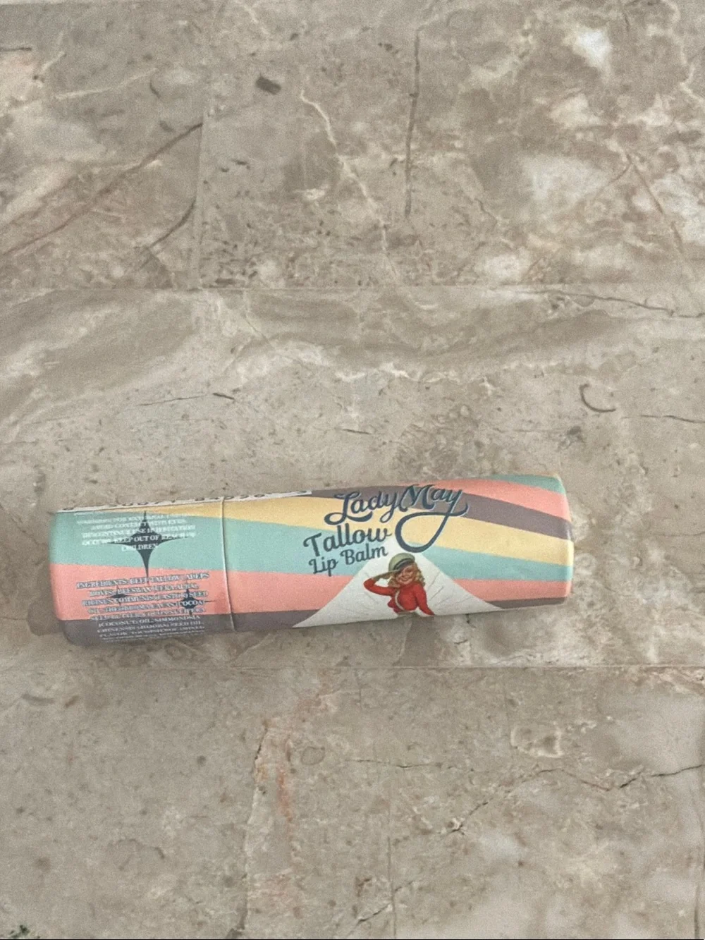 Pina Colada Flavored Tallow Lip Balm